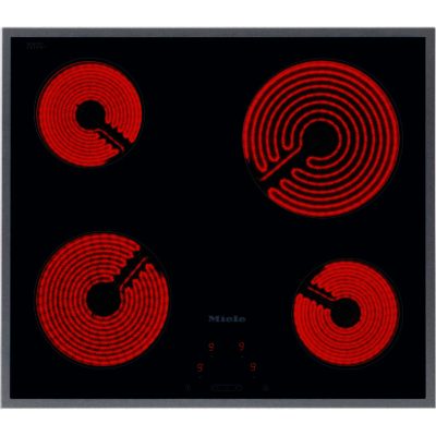 Miele KM5600 60cm Ceramic Hob with Stainless Steel Trim Miele KM5600 60cm Ceramic Hob with Stainless Steel Trim